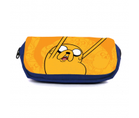 Школьный пенал Время приключений органайзер универсальный (Adventure time-009-blue) синий