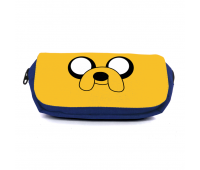 Школьный пенал Время приключений органайзер универсальный (Adventure time-001-0-blue) синий
