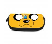 Школьный пенал Время приключений органайзер универсальный (Adventure time-007-black) черный