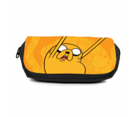 Школьный пенал Время приключений органайзер универсальный (Adventure time-009-black) черный