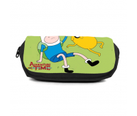 Школьный пенал Время приключений органайзер универсальный (Adventure time-001-5-black) черный