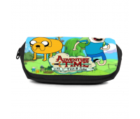 Школьный пенал Время приключений органайзер универсальный (Adventure time-002-0-black) черный