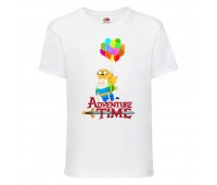Футболка детская Время Приключений 001 (Adventure Time) белая (ADT wh 001) 104 см Футболка детская Время Приключений 001 (Adventure Time) белая (ADT wh 001) 104 см