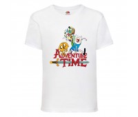 Футболка детская Время Приключений 002 (Adventure Time) белая (ADT wh 002) 104 см Футболка детская Время Приключений 002 (Adventure Time) белая (ADT wh 002) 104 см