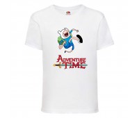 Футболка детская Время Приключений 004 (Adventure Time) белая (ADT wh 004) 104 см Футболка детская Время Приключений 004 (Adventure Time) белая (ADT wh 004) 104 см