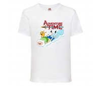 Футболка детская Время Приключений 005 (Adventure Time) белая (ADT wh 005) 104 см Футболка детская Время Приключений 005 (Adventure Time) белая (ADT wh 005) 104 см