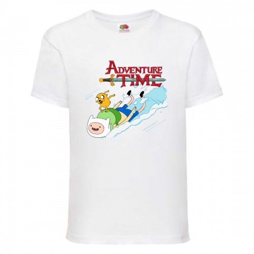 Футболка детская Время Приключений 005 (Adventure Time) белая (ADT wh 005) 152 см Футболка детская Время Приключений 005 (Adventure Time) белая (ADT wh 005) 152 см