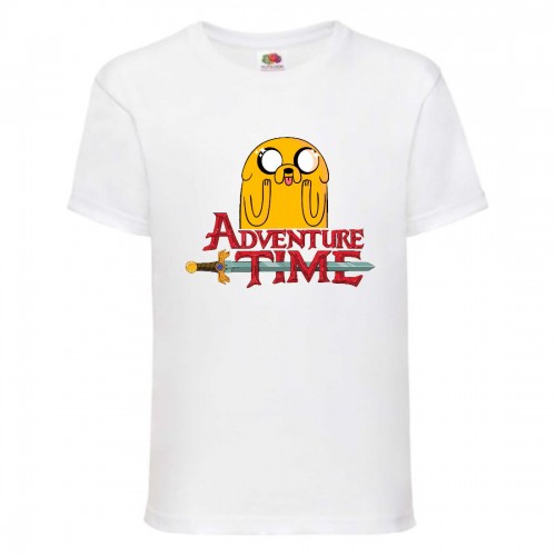 Футболка детская Время Приключений 009 (Adventure Time) белая (ADT wh 009) 152 см Футболка детская Время Приключений 009 (Adventure Time) белая (ADT wh 009) 152 см