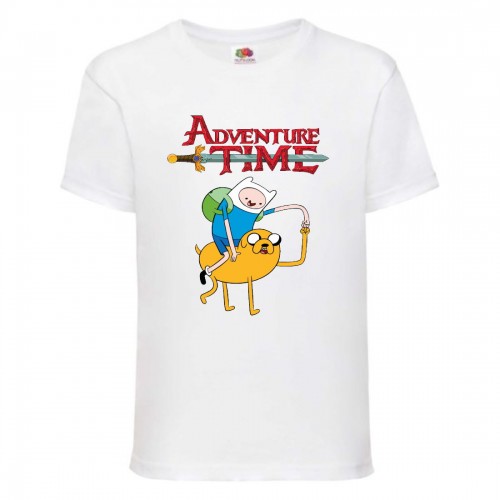 Футболка детская Время Приключений 0010 (Adventure Time) белая (ADT wh 0010) 104 см Футболка детская Время Приключений 0010 (Adventure Time) белая (ADT wh 0010) 104 см