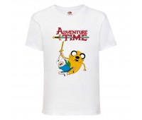 Футболка детская Время Приключений 0012 (Adventure Time) белая (ADT wh 0012) 104 см Футболка детская Время Приключений 0012 (Adventure Time) белая (ADT wh 0012) 104 см