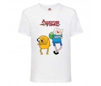 Футболка детская Время Приключений 0013 (Adventure Time) белая (ADT wh 0013) 104 см Футболка детская Время Приключений 0013 (Adventure Time) белая (ADT wh 0013) 104 см