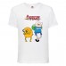 Футболка детская Время Приключений 0013 (Adventure Time) белая (ADT wh 0013) 128 см Футболка детская Время Приключений 0013 (Adventure Time) белая (ADT wh 0013) 128 см