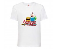 Футболка детская Время Приключений 0014 (Adventure Time) белая (ADT wh 0014) 104 см Футболка детская Время Приключений 0014 (Adventure Time) белая (ADT wh 0014) 104 см