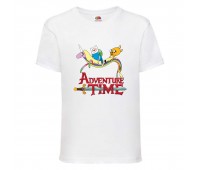 Футболка детская Время Приключений 0015 (Adventure Time) белая (ADT wh 0015) 104 см Футболка детская Время Приключений 0015 (Adventure Time) белая (ADT wh 0015) 104 см
