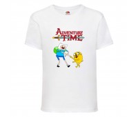 Футболка детская Время Приключений 0017 (Adventure Time) белая (ADT wh 0017) 104 см Футболка детская Время Приключений 0017 (Adventure Time) белая (ADT wh 0017) 104 см