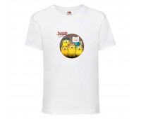 Футболка детская Время Приключений 0019 (Adventure Time) белая (ADT wh 0019) 104 см Футболка детская Время Приключений 0019 (Adventure Time) белая (ADT wh 0019) 104 см