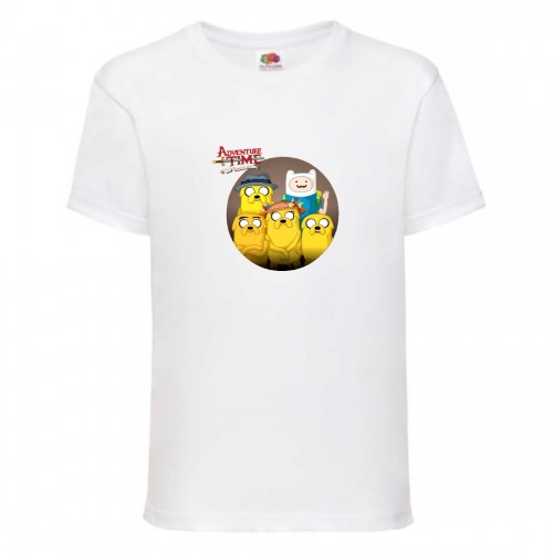 Футболка детская Время Приключений 0019 (Adventure Time) белая (ADT wh 0019) 164 см Футболка детская Время Приключений 0019 (Adventure Time) белая (ADT wh 0019) 164 см