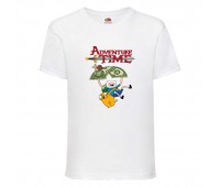 Футболка детская Время Приключений 0023 (Adventure Time) белая (ADT wh 0023) 104 см Футболка детская Время Приключений 0023 (Adventure Time) белая (ADT wh 0023) 104 см