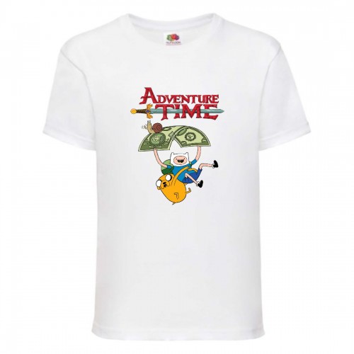 Футболка детская Время Приключений 0023 (Adventure Time) белая (ADT wh 0023) 140 см Футболка детская Время Приключений 0023 (Adventure Time) белая (ADT wh 0023) 140 см