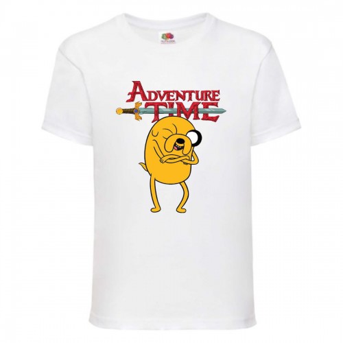 Футболка детская Время Приключений 0024 (Adventure Time) белая (ADT wh 0024) 152 см Футболка детская Время Приключений 0024 (Adventure Time) белая (ADT wh 0024) 152 см