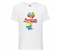Футболка детская Время Приключений 0026 (Adventure Time) белая (ADT wh 0026) 104 см Футболка детская Время Приключений 0026 (Adventure Time) белая (ADT wh 0026) 104 см