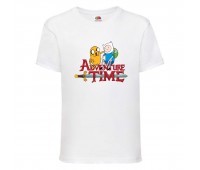 Футболка детская Время Приключений 0027 (Adventure Time) белая (ADT wh 0027) 104 см Футболка детская Время Приключений 0027 (Adventure Time) белая (ADT wh 0027) 104 см