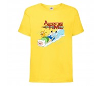 Футболка детская Время Приключений 005 (Adventure Time) желтая (ADT yel 005) 104 см Футболка детская Время Приключений 005 (Adventure Time) желтая (ADT yel 005) 104 см