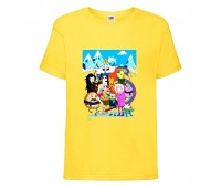 Футболка детская Время Приключений 008 (Adventure Time) желтая (ADT yel 008) 104 см Футболка детская Время Приключений 008 (Adventure Time) желтая (ADT yel 008) 104 см