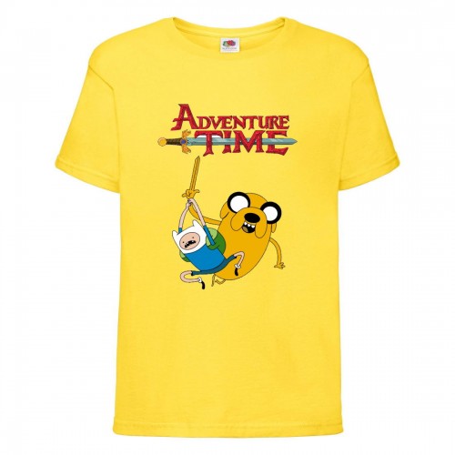 Футболка детская Время Приключений 0012 (Adventure Time) желтая (ADT yel 0012) 152 см Футболка детская Время Приключений 0012 (Adventure Time) желтая (ADT yel 0012) 152 см