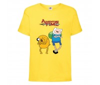 Футболка детская Время Приключений 0013 (Adventure Time) желтая (ADT yel 0013) 104 см Футболка детская Время Приключений 0013 (Adventure Time) желтая (ADT yel 0013) 104 см