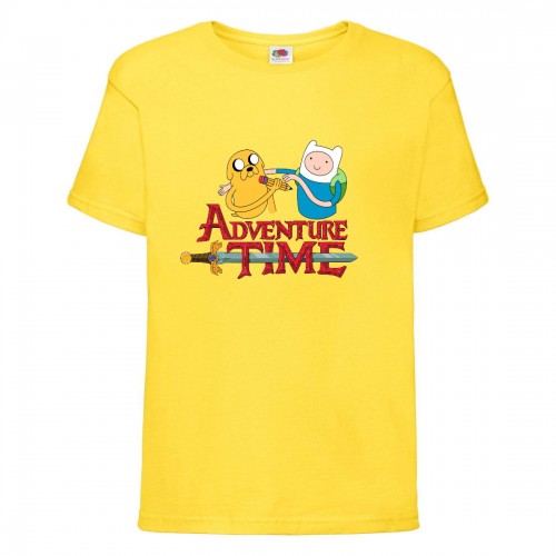 Футболка детская Время Приключений 0016 (Adventure Time) желтая (ADT yel 0016) 164 см Футболка детская Время Приключений 0016 (Adventure Time) желтая (ADT yel 0016) 164 см