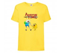 Футболка детская Время Приключений 0017 (Adventure Time) желтая (ADT yel 0017) 104 см Футболка детская Время Приключений 0017 (Adventure Time) желтая (ADT yel 0017) 104 см