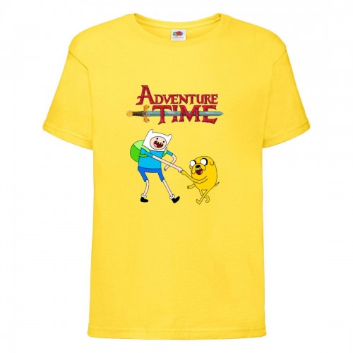 Футболка детская Время Приключений 0017 (Adventure Time) желтая (ADT yel 0017) 116 см Футболка детская Время Приключений 0017 (Adventure Time) желтая (ADT yel 0017) 116 см