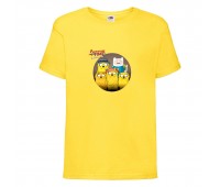 Футболка детская Время Приключений 0019 (Adventure Time) желтая (ADT yel 0019) 104 см Футболка детская Время Приключений 0019 (Adventure Time) желтая (ADT yel 0019) 104 см