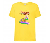 Футболка детская Время Приключений 0021 (Adventure Time) желтая (ADT yel 0021) 104 см Футболка детская Время Приключений 0021 (Adventure Time) желтая (ADT yel 0021) 104 см