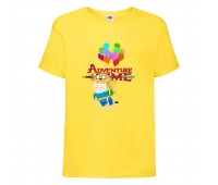 Футболка детская Время Приключений 0026 (Adventure Time) желтая (ADT yel 0026) 104 см Футболка детская Время Приключений 0026 (Adventure Time) желтая (ADT yel 0026) 104 см