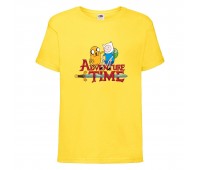 Футболка детская Время Приключений 0027 (Adventure Time) желтая (ADT yel 0027) 104 см Футболка детская Время Приключений 0027 (Adventure Time) желтая (ADT yel 0027) 104 см