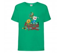 Футболка детская Время Приключений 002 (Adventure Time) зеленая (ADT grn 002) 104 см Футболка детская Время Приключений 002 (Adventure Time) зеленая (ADT grn 002) 104 см
