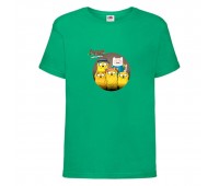 Футболка детская Время Приключений 0019 (Adventure Time) зеленая (ADT grn 0019) 104 см Футболка детская Время Приключений 0019 (Adventure Time) зеленая (ADT grn 0019) 104 см