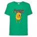 Футболка детская Время Приключений 0024 (Adventure Time) зеленая (ADT grn 0024) 152 см Футболка детская Время Приключений 0024 (Adventure Time) зеленая (ADT grn 0024) 152 см