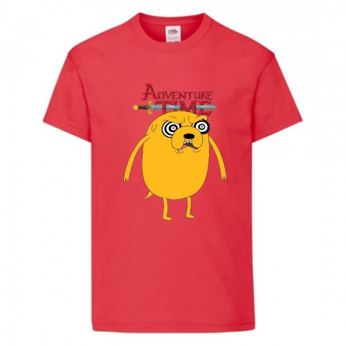 Футболка детская Время Приключений 003 (Adventure Time) красная (ADT rd 003) 116 см Футболка детская Время Приключений 003 (Adventure Time) красная (ADT rd 003) 116 см