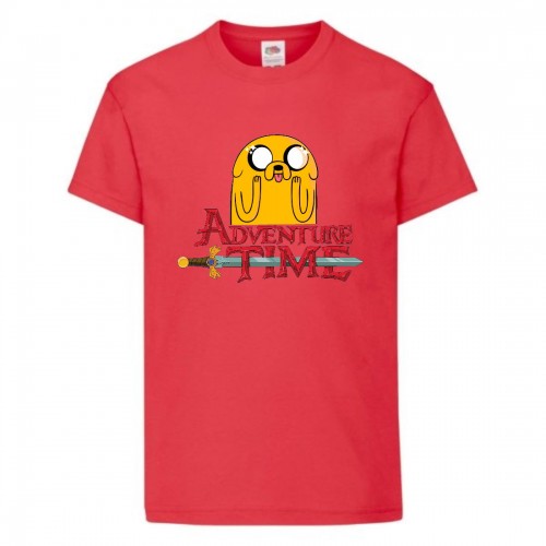Футболка детская Время Приключений 009 (Adventure Time) красная (ADT rd 009) 152 см Футболка детская Время Приключений 009 (Adventure Time) красная (ADT rd 009) 152 см