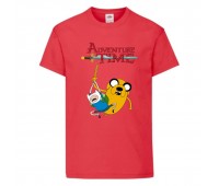 Футболка детская Время Приключений 0012 (Adventure Time) красная (ADT rd 0012) 104 см Футболка детская Время Приключений 0012 (Adventure Time) красная (ADT rd 0012) 104 см