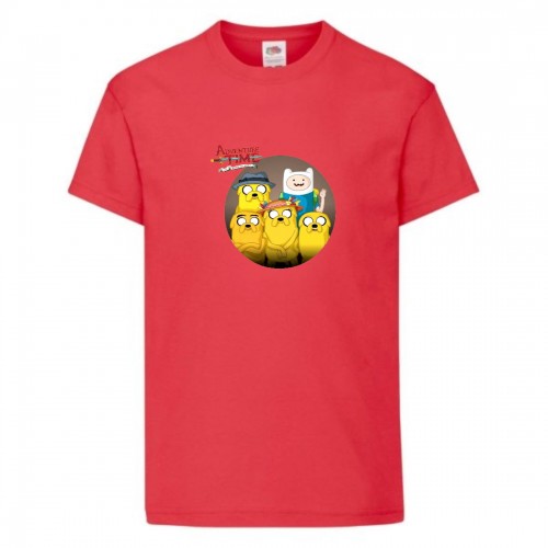 Футболка детская Время Приключений 0019 (Adventure Time) красная (ADT rd 0019) 152 см Футболка детская Время Приключений 0019 (Adventure Time) красная (ADT rd 0019) 152 см