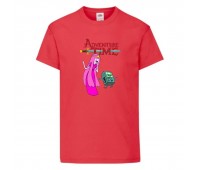 Футболка детская Время Приключений 0025 (Adventure Time) красная (ADT rd 0025) 104 см Футболка детская Время Приключений 0025 (Adventure Time) красная (ADT rd 0025) 104 см