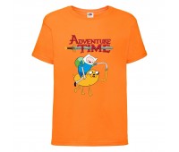 Футболка детская Время Приключений 0010 (Adventure Time) оранжевая (ADT orn 0010) 104 см Футболка детская Время Приключений 0010 (Adventure Time) оранжевая (ADT orn 0010) 104 см