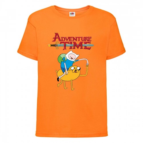 Футболка детская Время Приключений 0010 (Adventure Time) оранжевая (ADT orn 0010) 116 см Футболка детская Время Приключений 0010 (Adventure Time) оранжевая (ADT orn 0010) 116 см