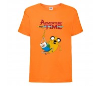 Футболка детская Время Приключений 0012 (Adventure Time) оранжевая (ADT orn 0012) 104 см Футболка детская Время Приключений 0012 (Adventure Time) оранжевая (ADT orn 0012) 104 см