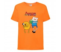Футболка детская Время Приключений 0013 (Adventure Time) оранжевая (ADT orn 0013) 104 см Футболка детская Время Приключений 0013 (Adventure Time) оранжевая (ADT orn 0013) 104 см