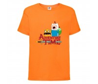 Футболка детская Время Приключений 0014 (Adventure Time) оранжевая (ADT orn 0014) 104 см Футболка детская Время Приключений 0014 (Adventure Time) оранжевая (ADT orn 0014) 104 см